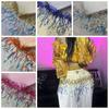 Adjustable Hip-hop Scarf Tassels Sequin Waistband Jeans Pants Decor Y2K Belt  Dance Performance