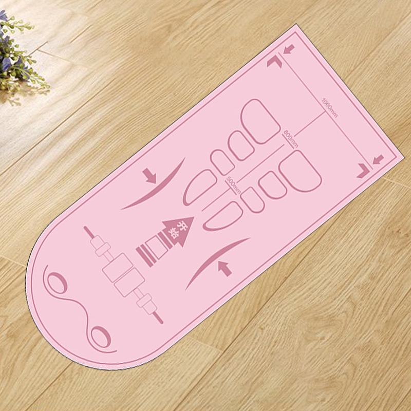 1 шт. коврик для йоги с весами, нескользящий, экологически чистый, для фитнеса, упражнений на живот, коврик для тренировок, для домашнего фитнес-оборудования