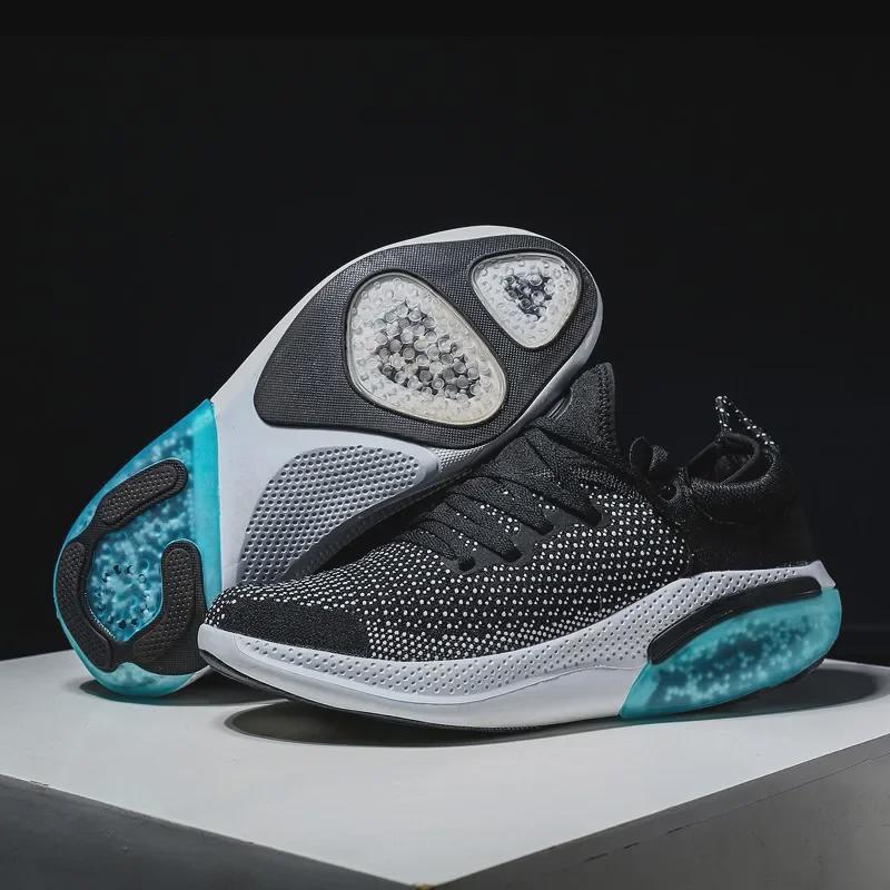 Мужские и женские кроссовки для марафона с амортизацией - сетчатые, дышащие, модные