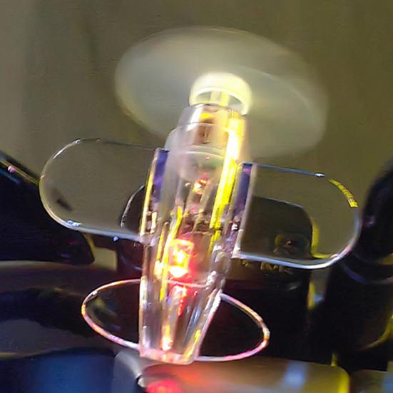 Игрушка-самолёт со светодиодной подсветкой, украшение для самолёта, экологичная ветряная мельница, декор для мотоцикла, подарок для любителей активного отдыха