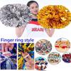 Multicolors Kids Game Pom Poms 25cm Cheering Ball  Dance Party Concert Decorator