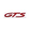 Металлическая эмблема GTS, наклейка на кузов автомобиля, эмблема на задний багажник, модифицированная наклейка для автомобиля
