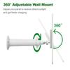 9.8ft Extended Cable Solar Panel Kit Powers Eufycam 2C Cameras For Villa Outdoor Surveillance Equipment Daily Operation
