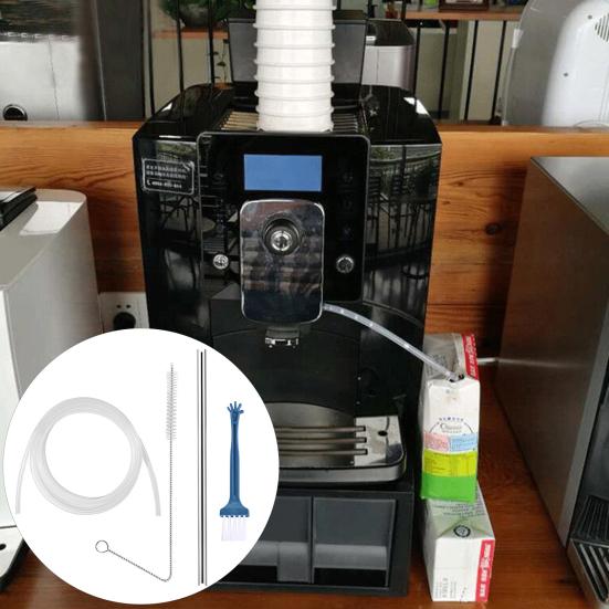 1 комплект пищевой высоко-низкотемпературный гладкий сменный шланг автоматическая кофемашина силиконовая трубка кухонные аксессуары