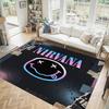 Nirvana Design Crystal Velvet Carpet Cozy Non?Slip Printed Rug For Bedroom Living Room Entrance