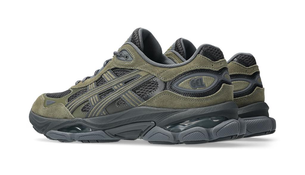 ASICS gel-nyc 2.0 sneakers GEL™ cushioning Graphite Grey/Loden Green