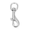 316 Stainless Steel Hook Swivel Eye Clasp Snap Hook for Straps Bags Diving (92mm)