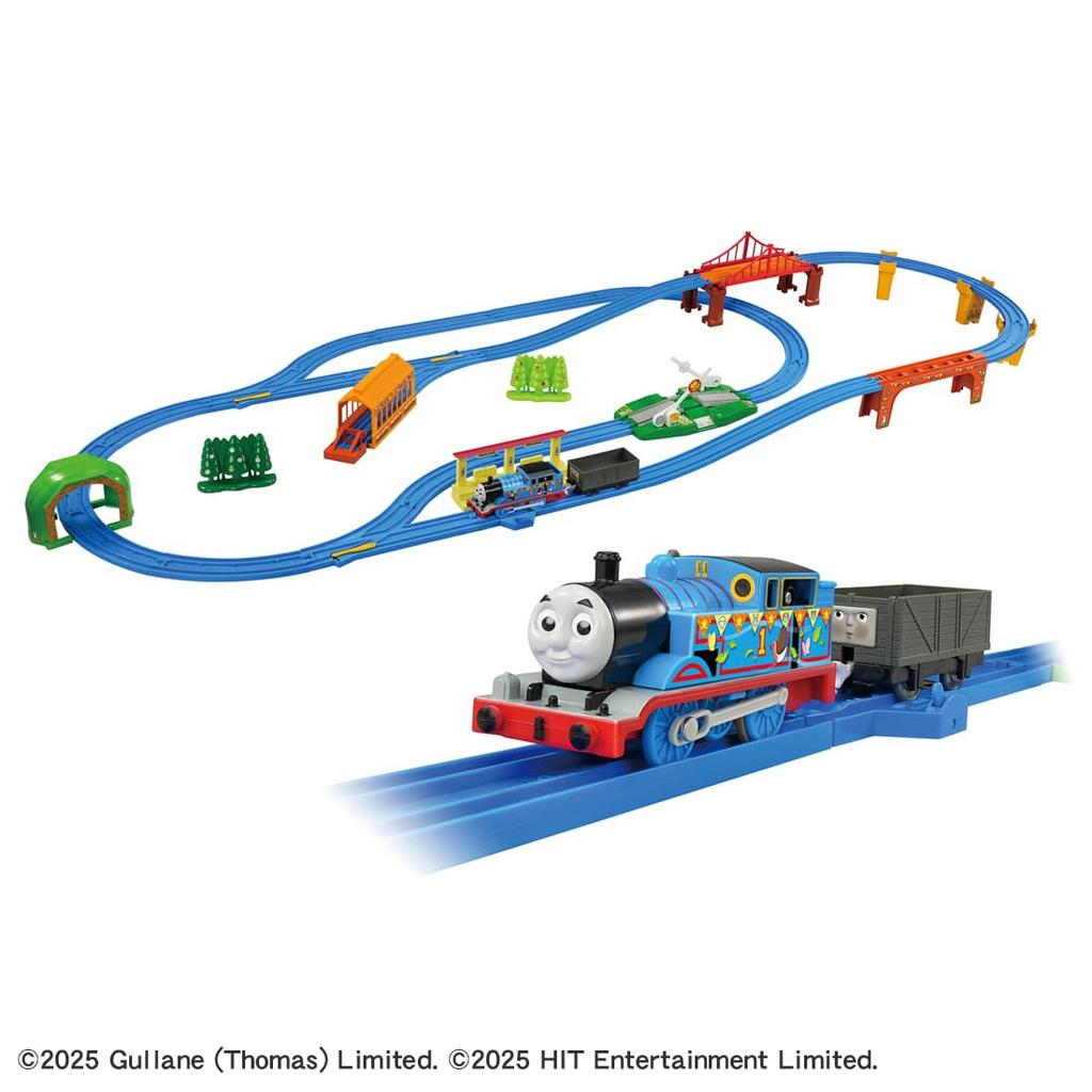 Welcome To the World of Plarail Thomas! Best Selection Set, Train Toy, Ages 3 and Up, by Takara Tomy