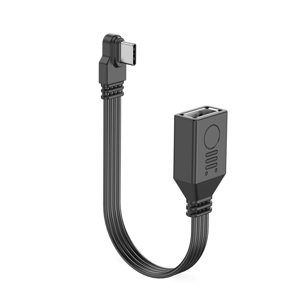 Адаптер USB C на USB 2.0, тип C, штекер на USB-гнездо, тип C, кабель OTG для ноутбука, компьютера, планшета
