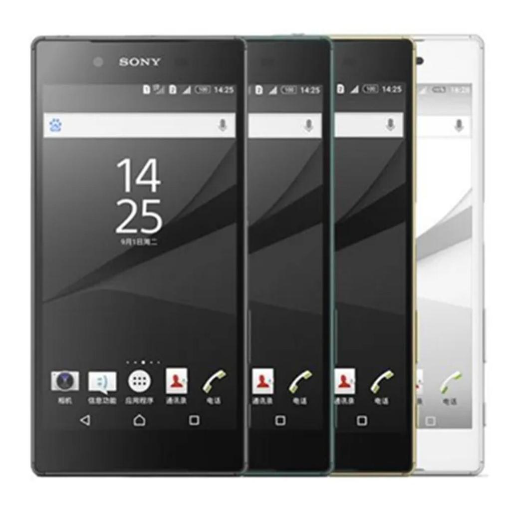 Восстановленный Sony Xperia Z5 Оригинальный 4G LTE 3 ГБ ОЗУ 32 ГБ ПЗУ Сканер отпечатков пальцев Разблокированный смартфон