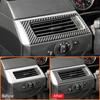 Carbon Fiber Car trument Panel Left Right Air Outlet Trim Frame Interior Decoration Sticker For BMW 5 Series E60 2004-2007