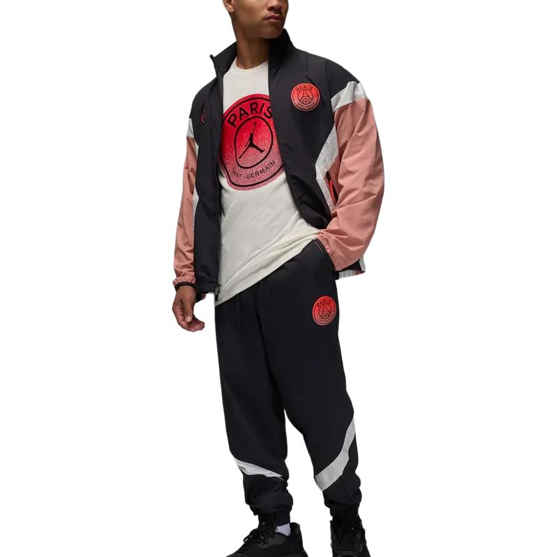 Jordan X PSG Collaboration Logo Letter Crew Neck Pullover Short Sleeve T Shirt Unisex Tops White FV7728-133