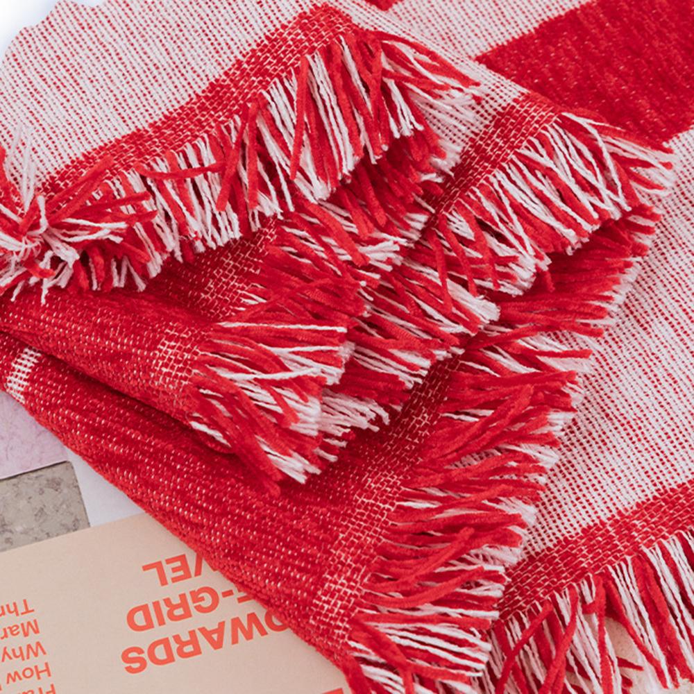 Чехол для дивана в скандинавском стиле, плед из синели, украшение для гостиной, чехол для песочного полотенца, всесезонные праздничные чехлы для дивана, одеяло