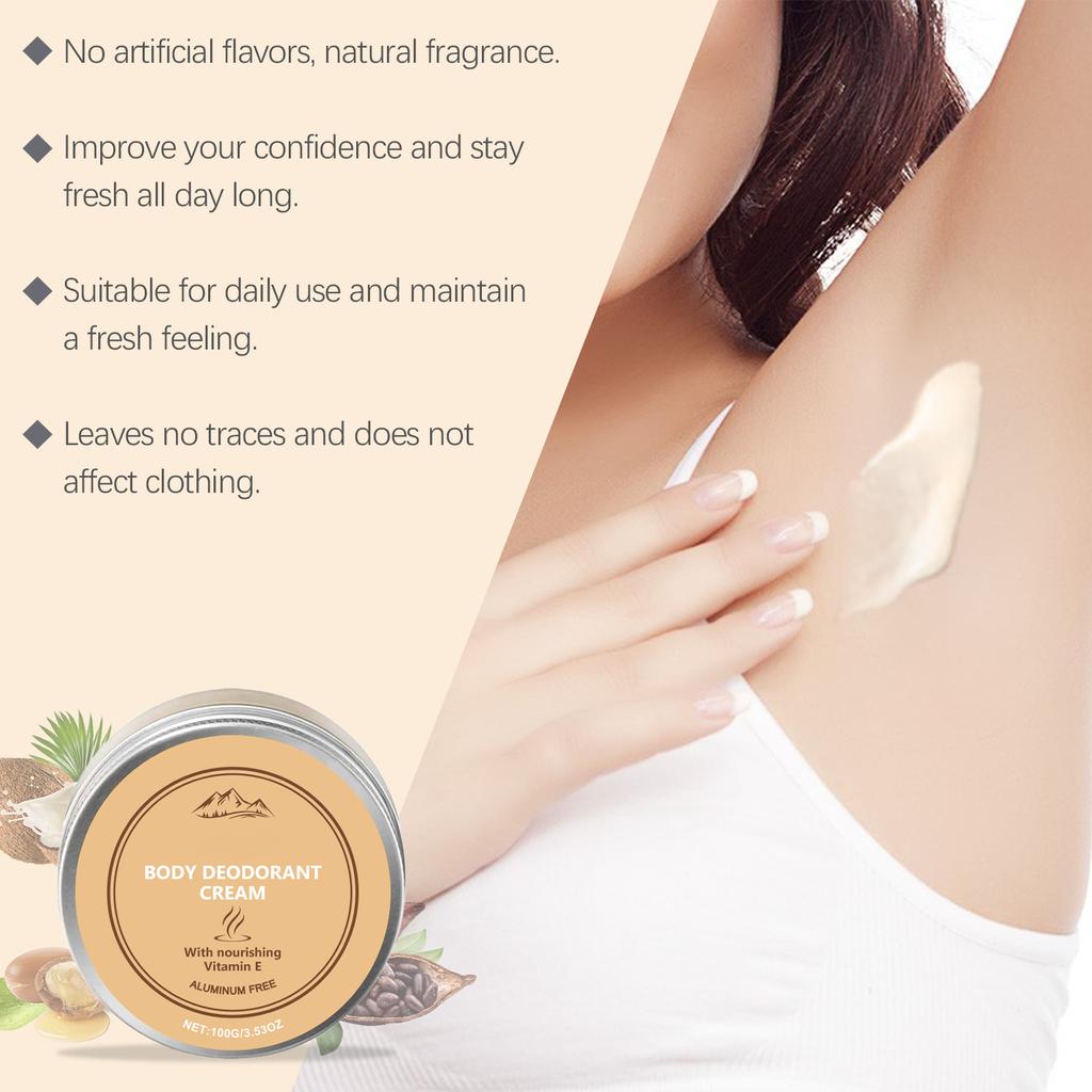 Очищающий крем от запаха тела, дезодорирующий подмышки, потоотделение и освежающий крем для тела