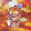 1Pc Clear  Ball Quartz Healing Sphere Photography Props Home Decor