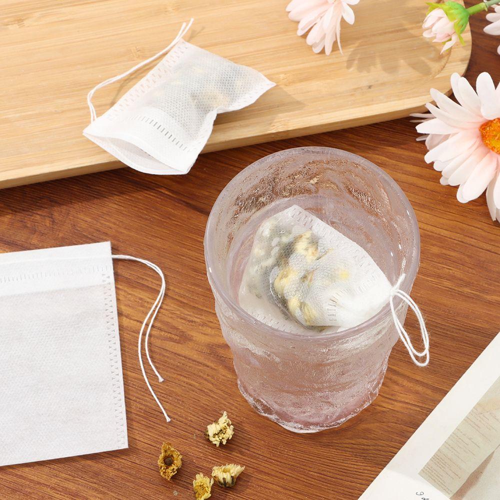 With Drawstring Empty Tea Infuser Sachets Disposable Tea Bag for Loose Leaf Tea Filter Bags