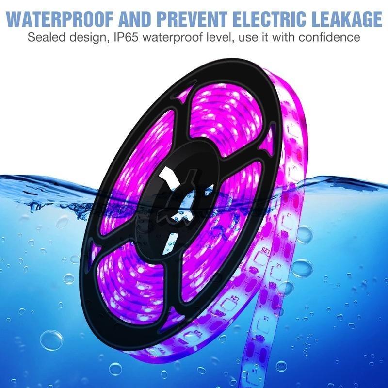 5M 2835 SMD LED Grow Light Full Spectrum USB Grow Light Strip Phyto Lamps Plant Growth Light for Plants Greenhouse Hydroponic Growing