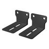 2pcs Universal Speaker Wall Mount Stands, Floating Rack Home Theater Speaker Holders Metal Construction