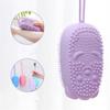 Silicone Body Scrub Shower Exfoliating Scrub Sponge Bubble Bath Brush Massager Skin Cleansing