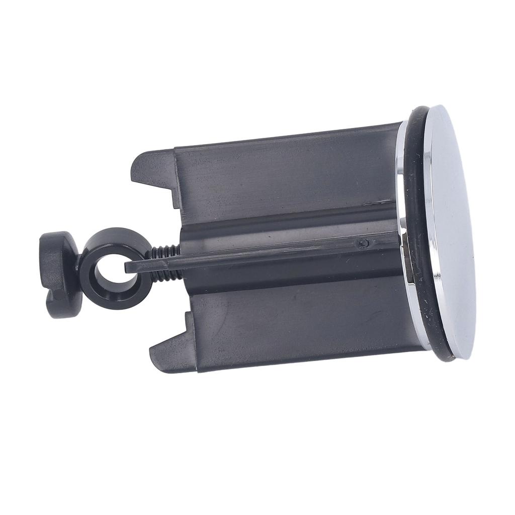 Пробка для слива ванной комнаты, сливной кран для раковины, заглушка европейского стиля, черная, 40 мм