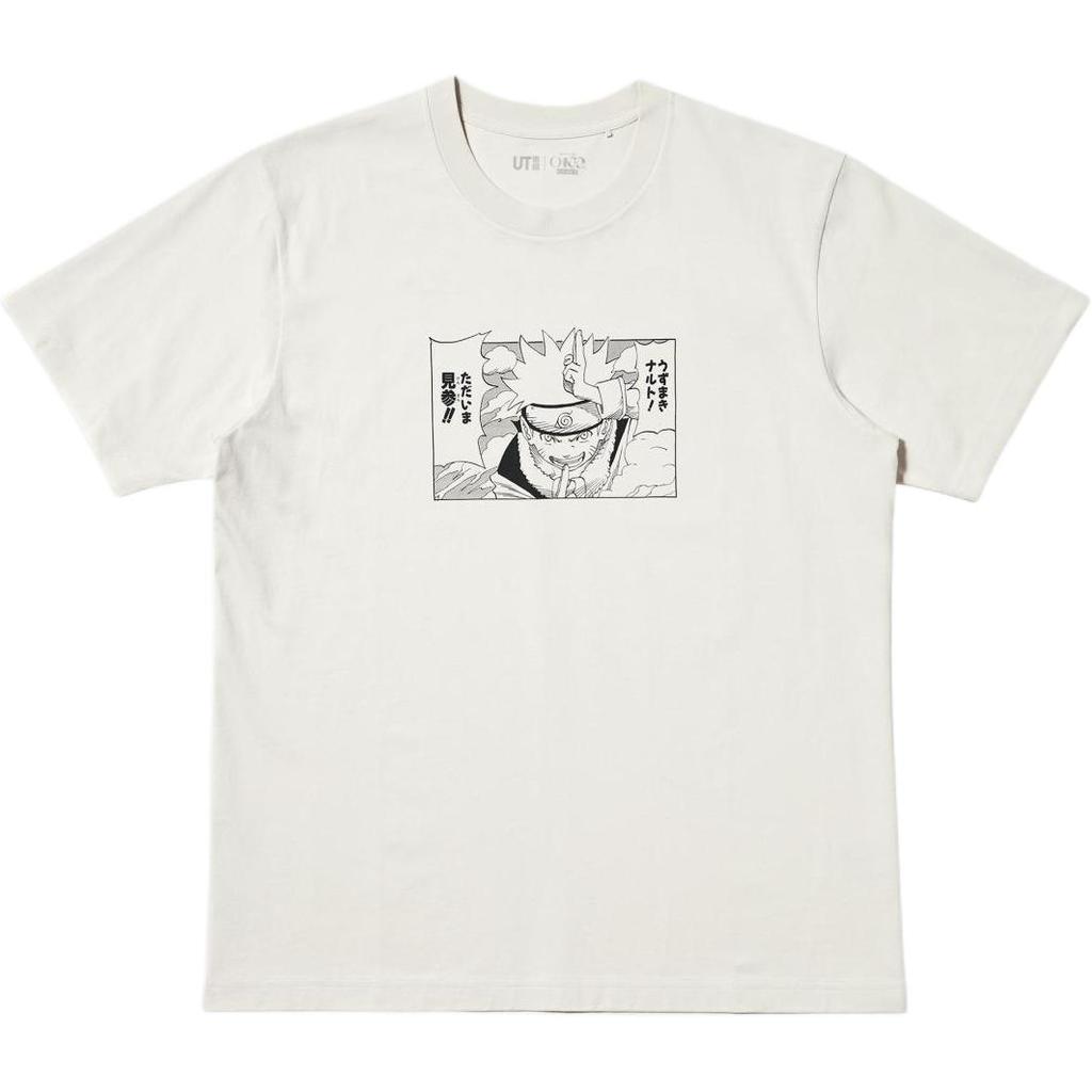 Uniqlo × Коллаборация Naruto Shueisha SS26 Серия UT Гипоаллергенная Удобная Классическая Универсальная Футболка с коротким рукавом Унисекс Футболки 488252-30