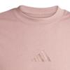 Adidas Szn Breathable Sweat-Absorbing Comfortable Soft Short Sleeve T-Shirt Unisex Tops Gray Pink JI6397