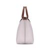 Longchamp Сумка-тоут Le Pliage 23 с короткими ручками из канваса и кожи, маленькая женская сумка-тоут, Бумага 1621089555