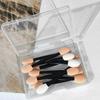 10pcs Multicolors Eyeshadow Stick Brush Double Sided Disposable Eyeshadow Brush Beauty Kit Brush