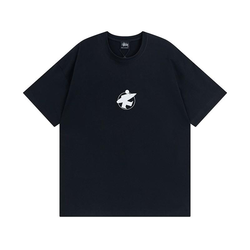 Unisex Casual Short Sleeve T-Shirt With Dinosaur Dice Letter Print Loose Fit Cotton Tee Teens Adults