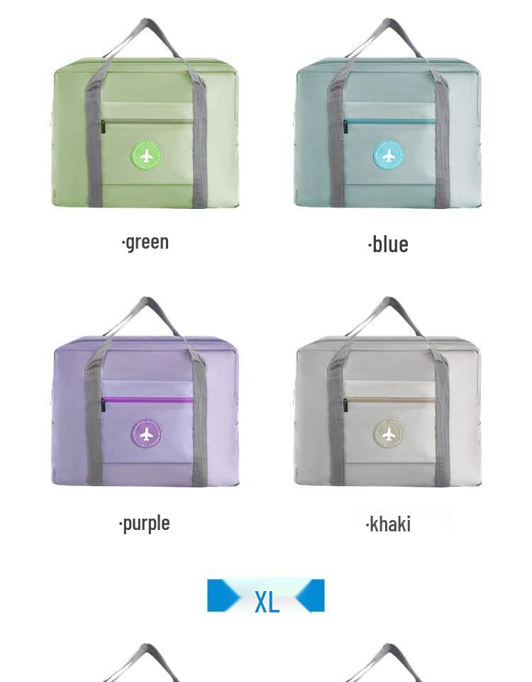 Женская складная дорожная сумка для коротких поездок с функцией тележки