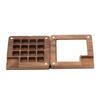 Empty Magnetic Sketch Wooden Portable Watercolor Painting Tool Painting Tray Paint Box Palette