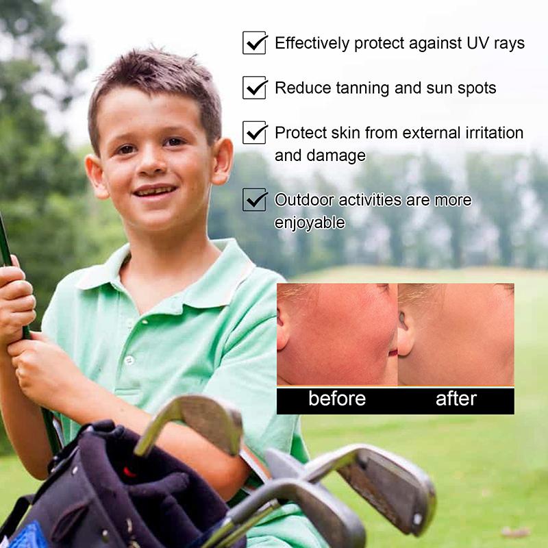 24 шт. УФ-патч для лица, защитные патчи для гольфа, увлажняющие, дышащие, солнцезащитные патчи для лица, для гольфа, пляжа, путешествий