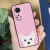 Cartoon Westie Dog Case For Honor 90 50 70 Lite X9b X9a X8b X8a X8 X9 X9c Honor 200 Pro Magic 5 6 7 Lite Cover