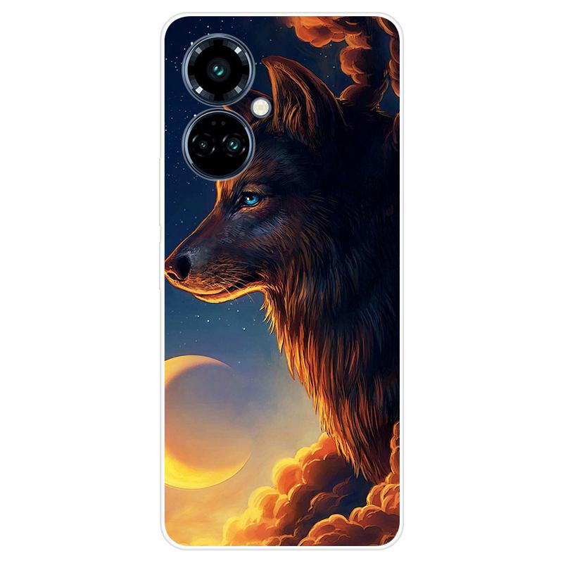 Для Tecno Spark 9 Pro Spark9 Pro чехол Мягкая силиконовая задняя крышка модный чехол для телефона с мультяшным рисунком