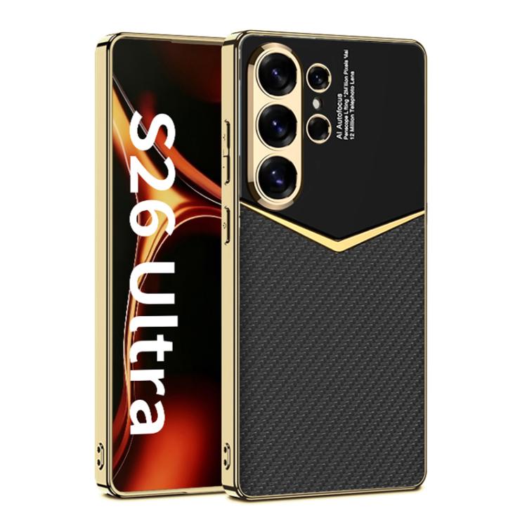 GKK Plating Soft TPU + Leather Full Coverage Phone Case