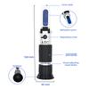 0-80% Sugar Refractometer Handheld Brix Meter ATC Sugar Concentration Tester Honey Refractometer for Fruit Food Beverage