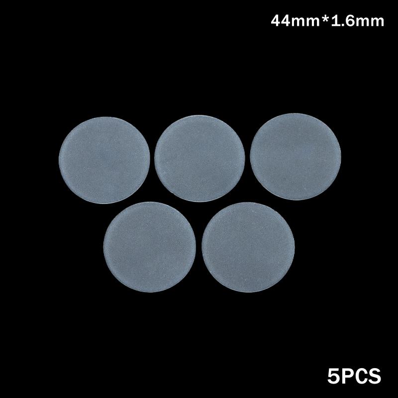 5 шт. Матовое Стекло Круглый Плоский Полупрозрачный Матовый Стеклянный Абажур Для Светодиодной Лампы Потолочного Света Фонарик