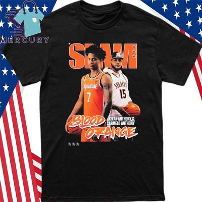 Футболка Kiyan Carmelo Anthony с принтом Slam Cover Унисекс