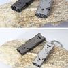 Outdoor Survival Whistle Hiking Rescue Whistle Stainless Steel Rescue Tool Camping Hiking Survival Sports Competition Whistle