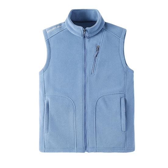 Мужской флисовый жилет, стандартный крой, без рукавов, воротник-стойка, жилет, пальто с карманами на молнии, теплоизоляционный жилет, куртка