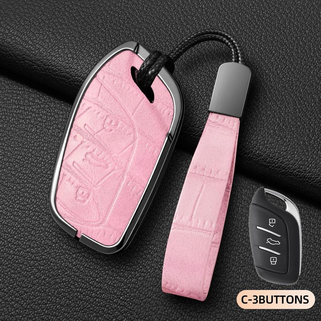 Чехол для ключа автомобиля MG: Подходит для моделей MG6, MG5, ZS, ONE, HS, GS