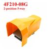 FV320 FV420 4F210-08GL With Lock Cylinder Control Switch 2 Position 5 Way Air Pneumatic Foot Pedal Reversing Valve