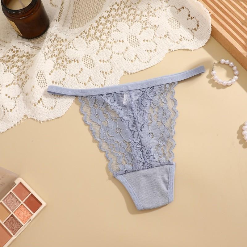 FINETOO Sexy Women G-String Cotton FashionT Back Underwear Female Low Waist Thong