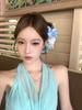 1pc Simulation Orchid and Lily Large Hair Clip,perfect for Young Girls To Take Photos by the Sea, Vacation, Travel Hair Ornament