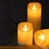 Беспламенная мерцающая светодиодная свеча на батарейках, электронные свечи, лампа с качающимся пламенем, чайные свечи для домашнего рождественского декора