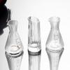 Striped Crystal Baijiu Decanter Set with Shot Glasses for Home and Bar Use