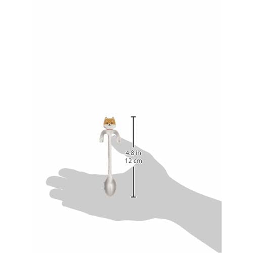 Takakuwa Metal Coffee Spoon, Shiba Inu (Tea Shiba), 407125