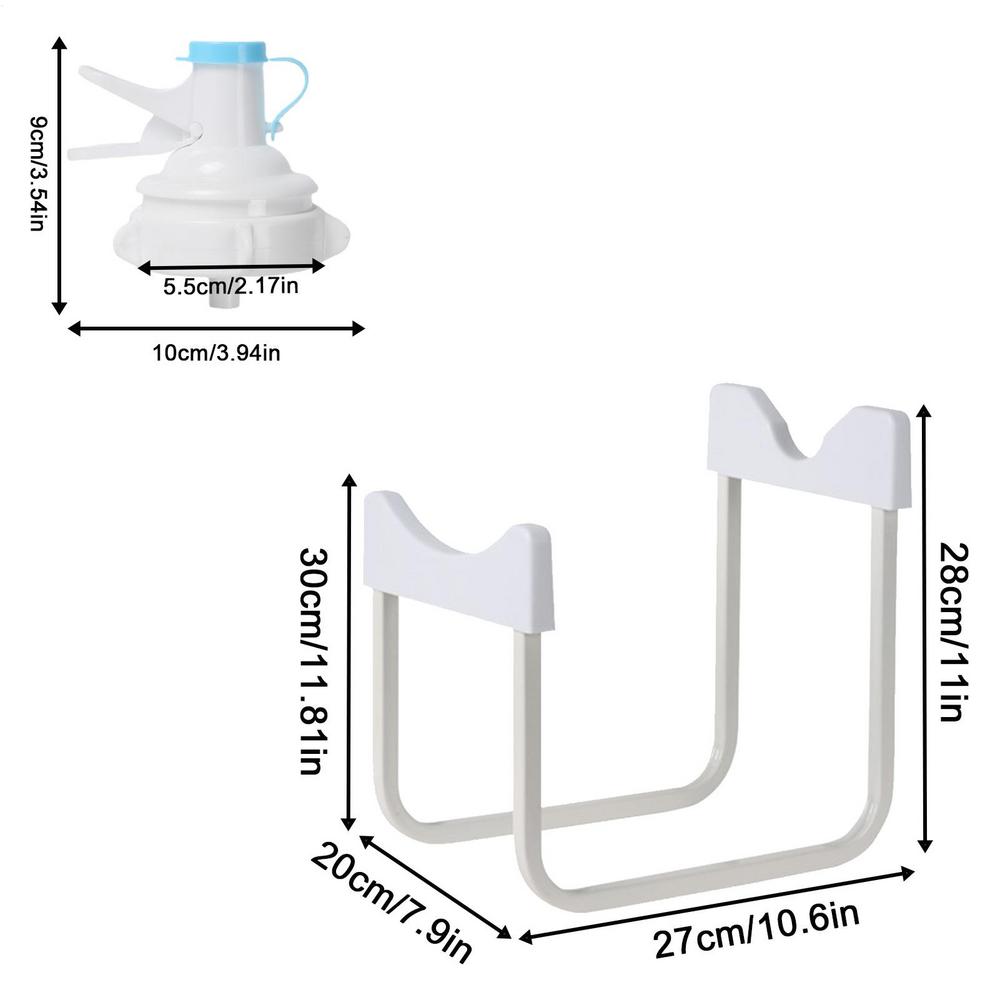 Стойка для ведра чистой воды Стойка для воды в бочке Водяной насос Перевернутый диспенсер для воды Большое ведро для воды Простой диспенсер для воды