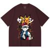 230 Gsm 100% Cotton Pokemon V2 Ash Print Unisex Heavy Cotton T Shirt