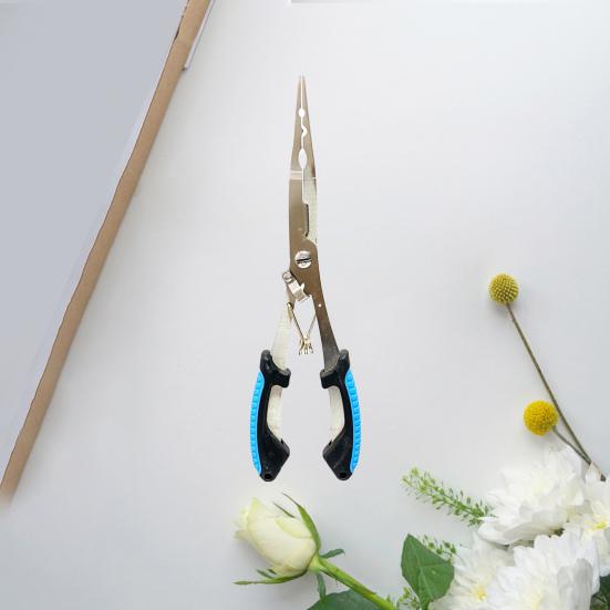 Рыболовные плоскогубцы Эргономичные Противоскользящие Высокопрочные Многофункциональные Режут Леску Рыболовные Плоскогубцы для Завязывания Крючков